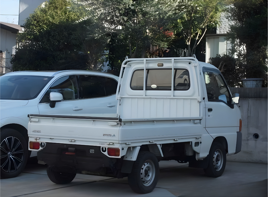 2000 Subaru Sambar Truck - Rear View