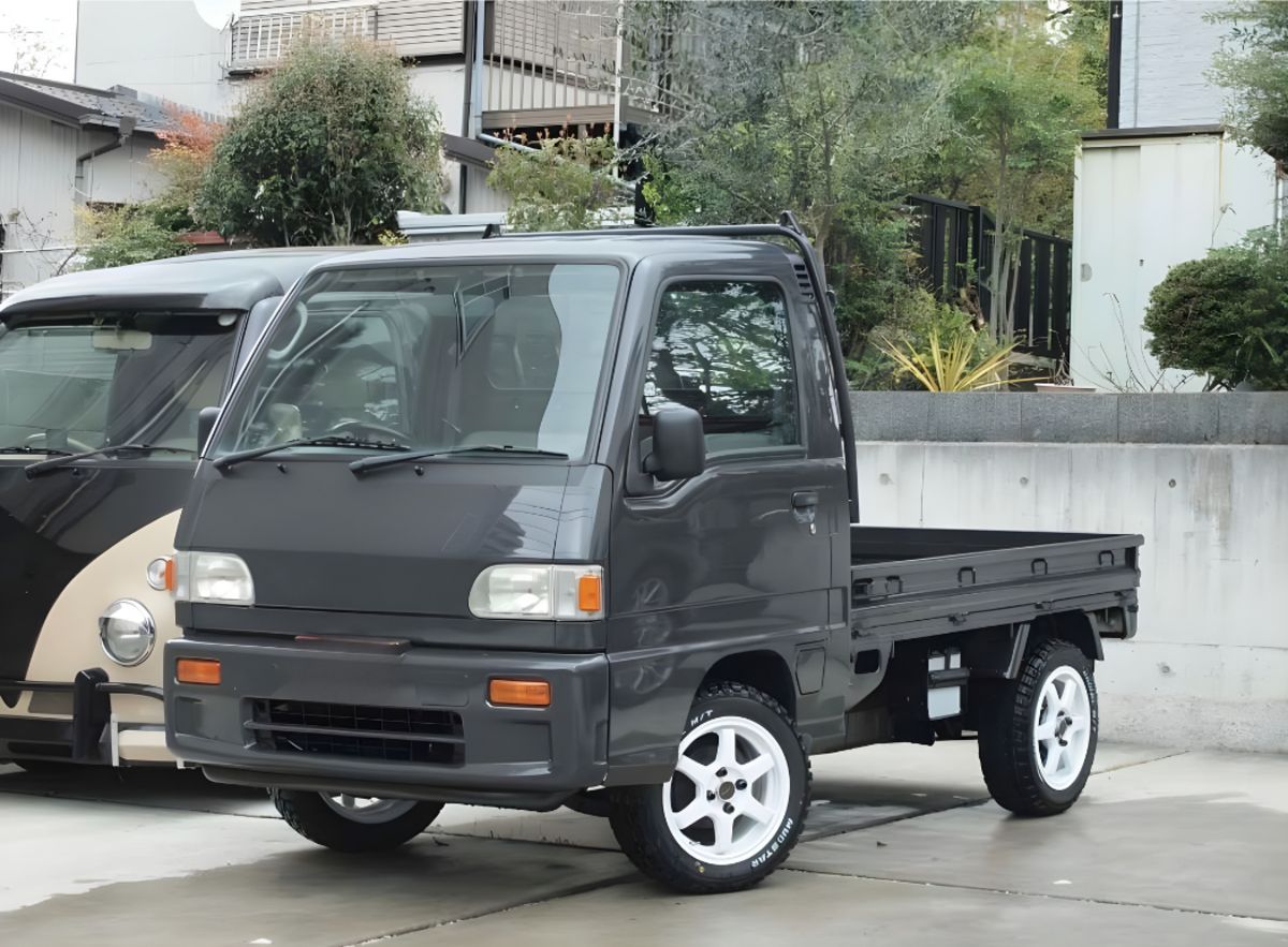 1995 Subaru 1995 Subaru Sambar Truck JA 4WD+EL — JDM import for sale